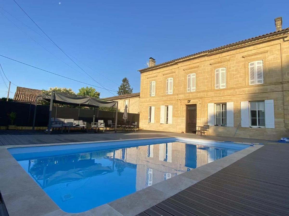 Maison De Maitre Gironde Saint-Philippe-d'Aiguille Luaran gambar