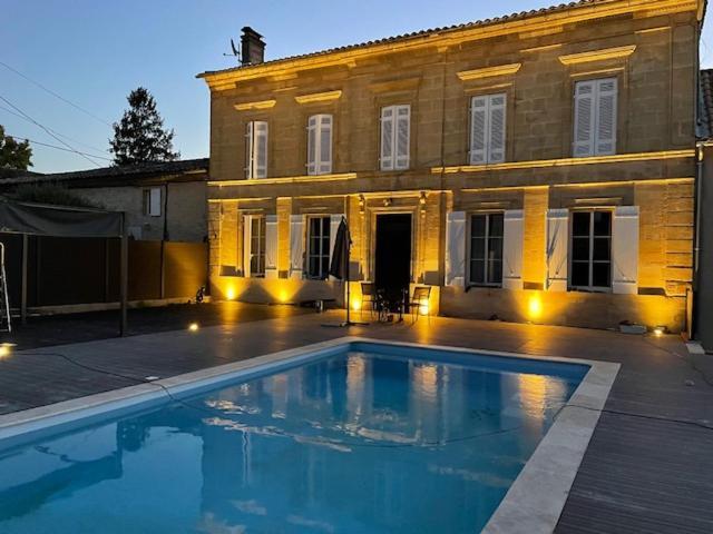 Maison De Maitre Gironde Saint-Philippe-d'Aiguille Luaran gambar